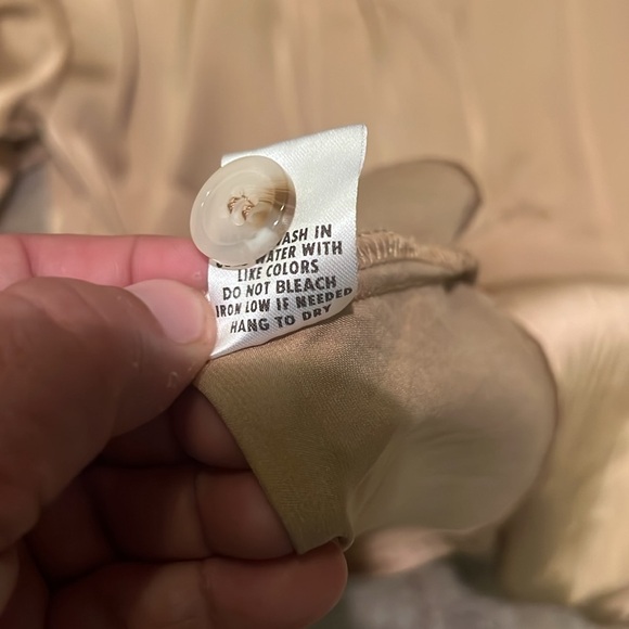 Anthropologie Mable Satin Twist Front Cutout Mini Shirt Dress Size M - Picture 8 of 8